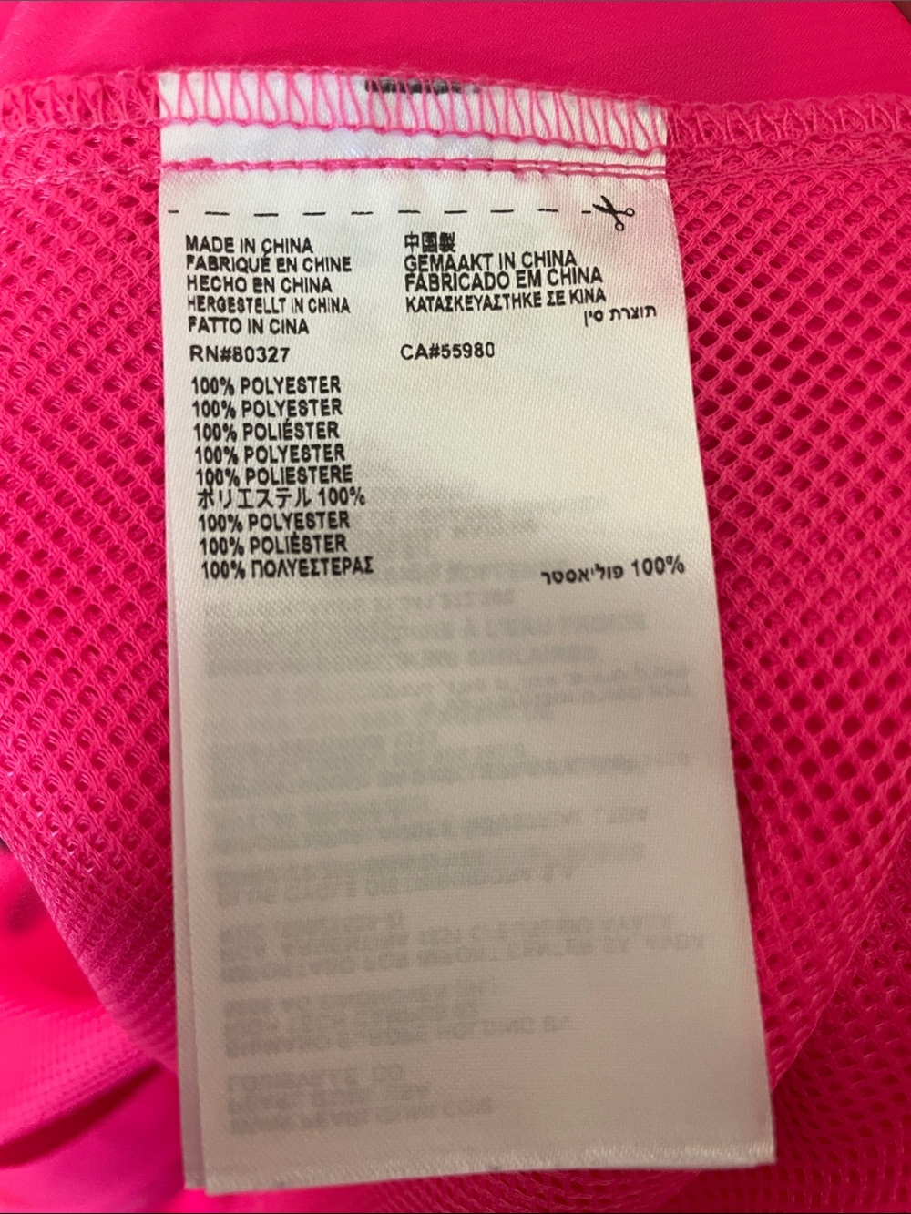 Pearl Izumi Elite Barrier Convertible Cycling Jacket Hot Pink Small Windbreaker - Picture 5 of 5